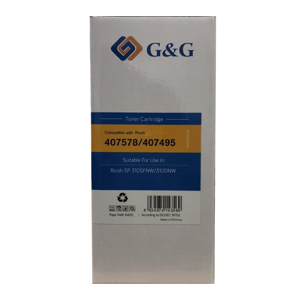 Mực in G&G Laser trắng đen NT-CR310XC