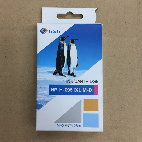 Mực in phun G&G màu Magenta NP-H-0951XLM-D