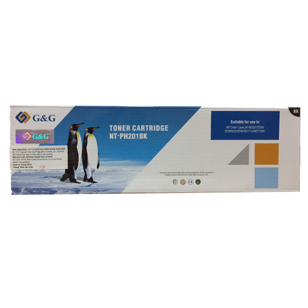 Mực in G&G Laser màu đen NT-PH201BK