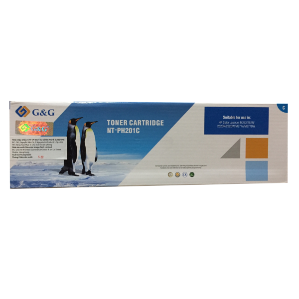 Mực in G&G Laser màu Cyan NT-PH201C