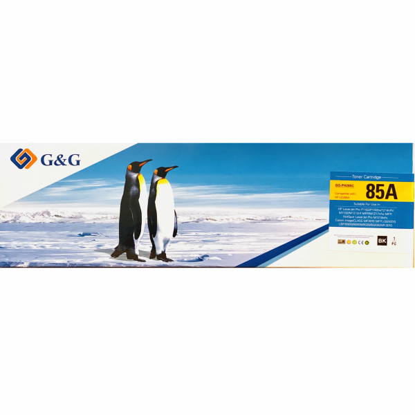 Mực in G&G Laser trắng đen BLACK GG-PH285C