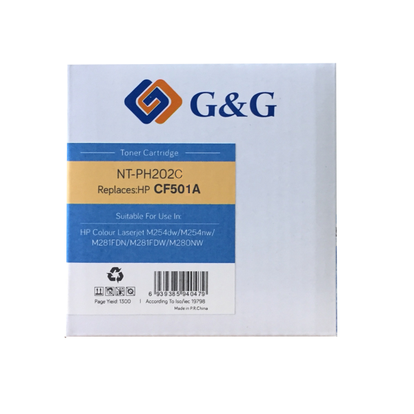 Mực in G&G Laser màu Cyan NT-PH202C