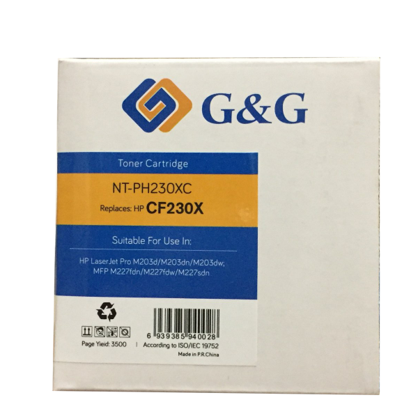 Mực in G&G Laser trắng đen NT-PH230XC