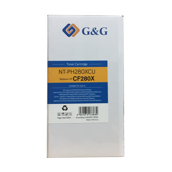 Mực in G&G Laser trắng đen NT-PH280XCU