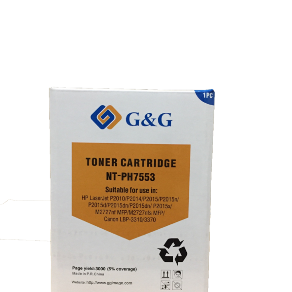 Mực in G&G Laser Trắng Đen NT-PH7553