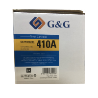 Mực in G&G Laser màu đen GG-PH410UBK