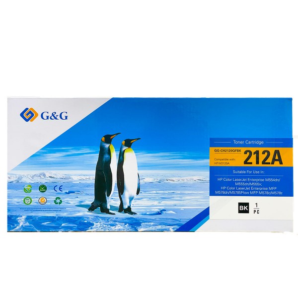 Mực in G&G Laser màu Đen GG-CH2120QFBK