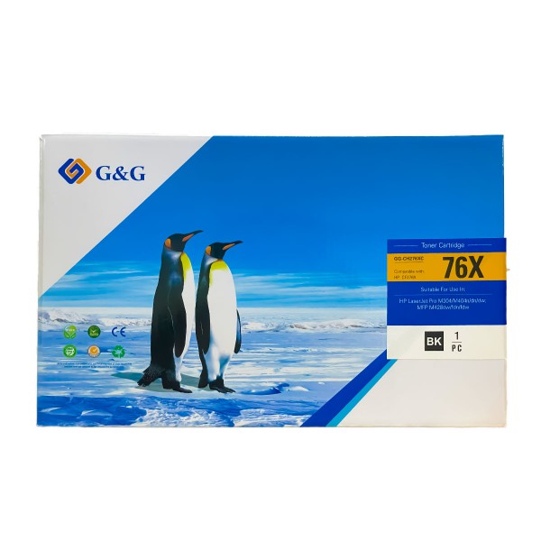 Mực in G&G Laser màu đen GG-CH276XC