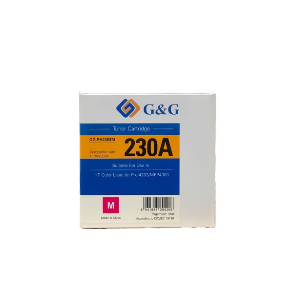 Mực in G&G Laser màu Magenta GG-PH2303M