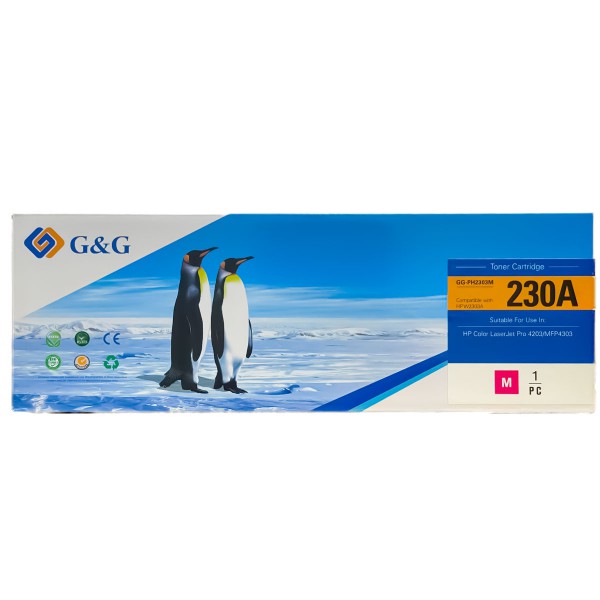 Mực in G&G Laser màu Magenta GG-PH2303M
