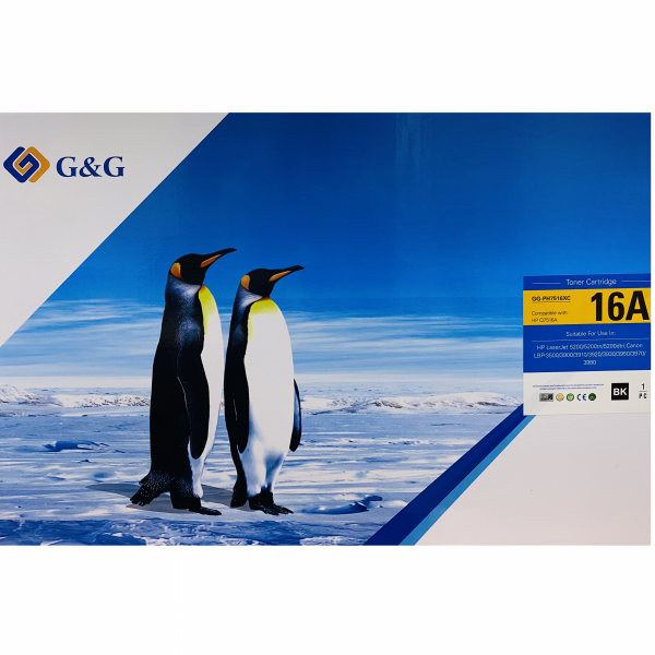 Mực in G&G Laser Trắng Đen GG-PH7516XC