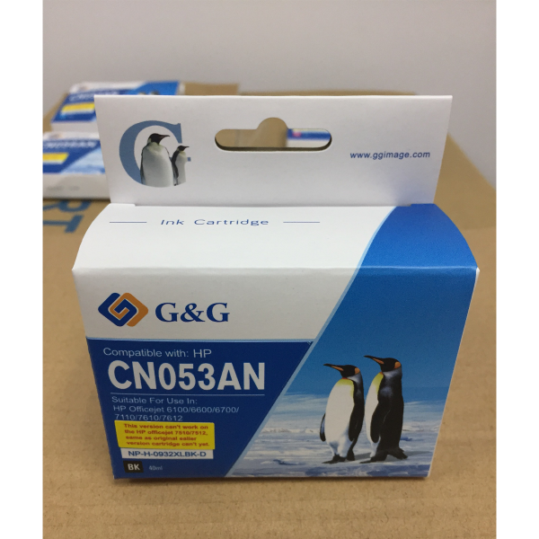 Mực in phun G&G màu đen NP-H-0932XLBK-D